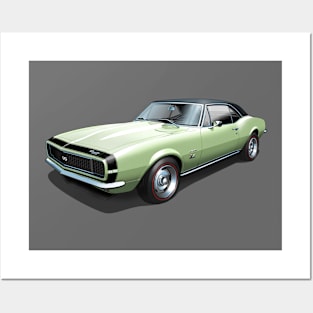 1967 Chevrolet Camaro SS Posters and Art